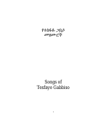 TESFAYE GEBISO SONGS.PDF